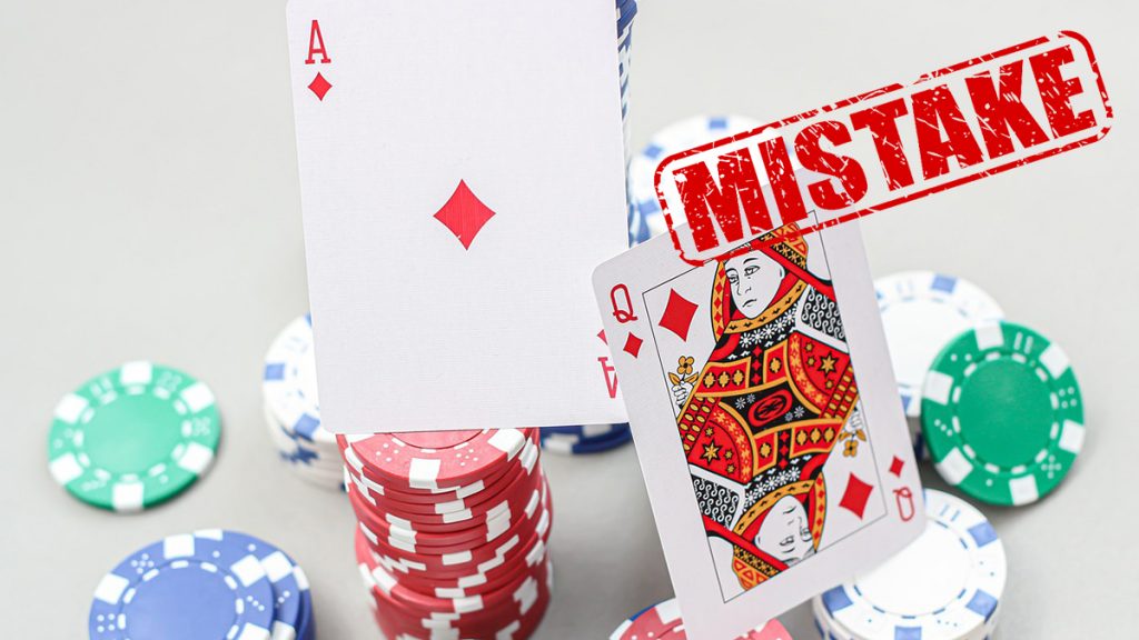 What mistakes blackjack players make most often